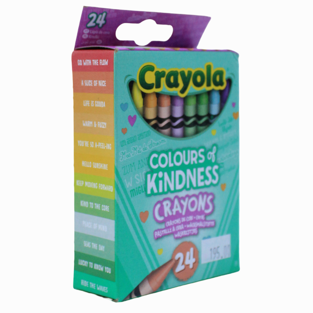 Crayola Colors of Kindness Crayons – 24 Colors