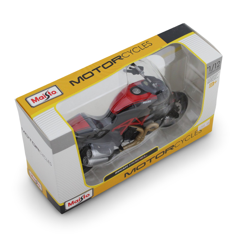 Maisto 1:12 Scale Ducati Diavel Carbon Motorcycle