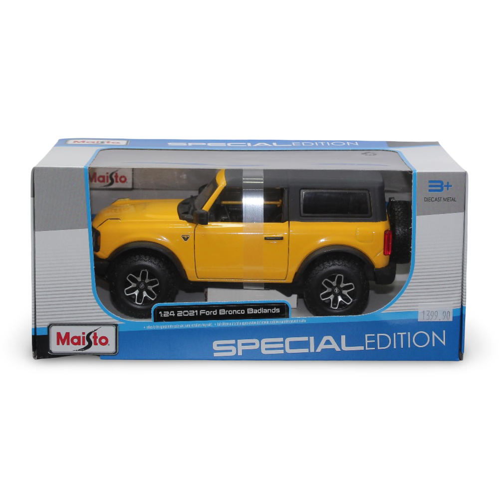 Maisto Special Edition 1:24 Scale 2021 Ford Bronco Badlands