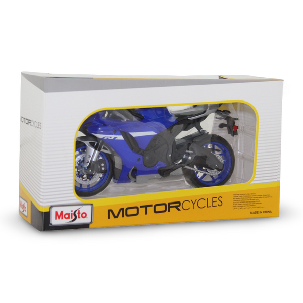 Maisto دراجة نارية ياماها YZF-R1 موديل 2021 بمقياس 1:12