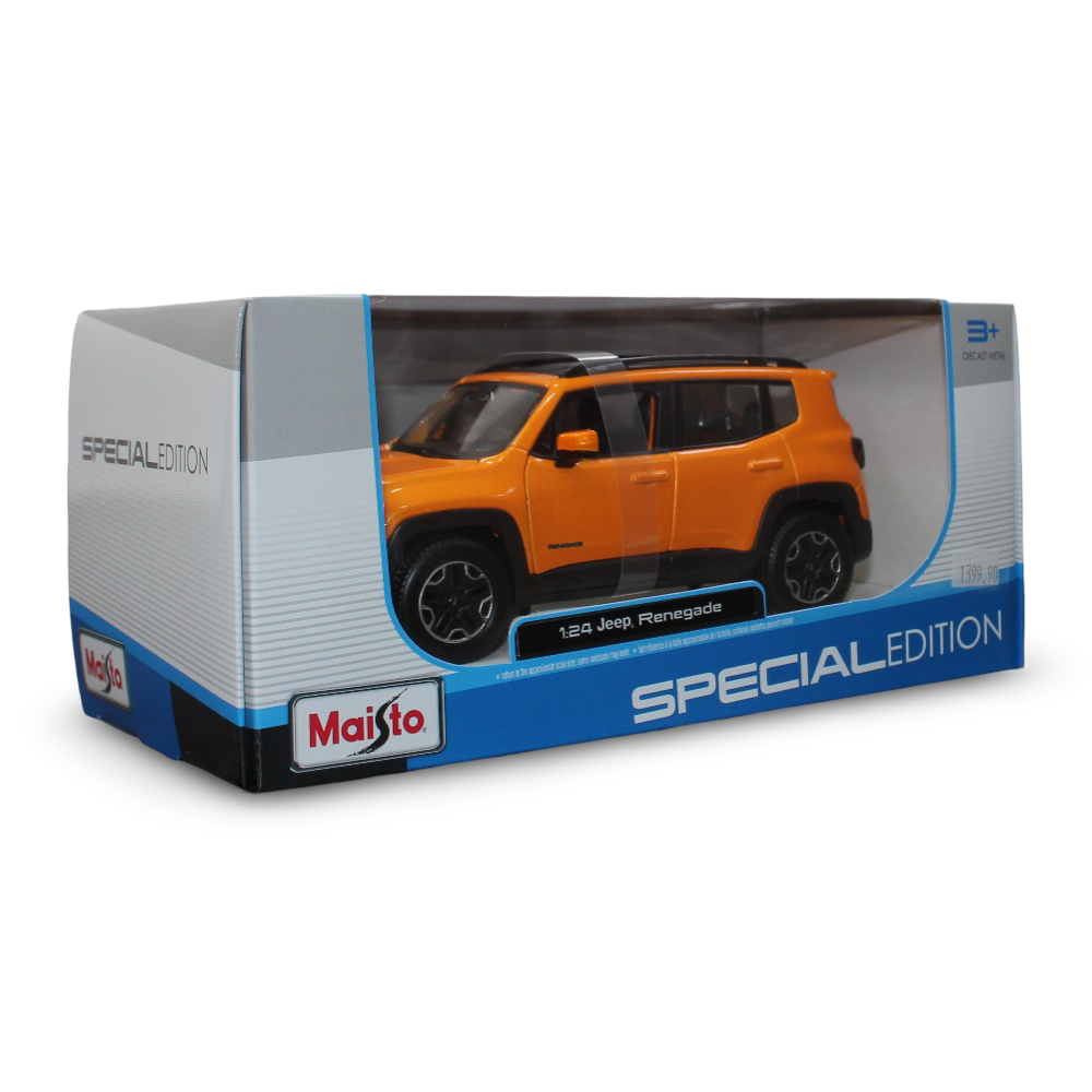 Maisto Special Edition 1:24 Scale Jeep Renegade