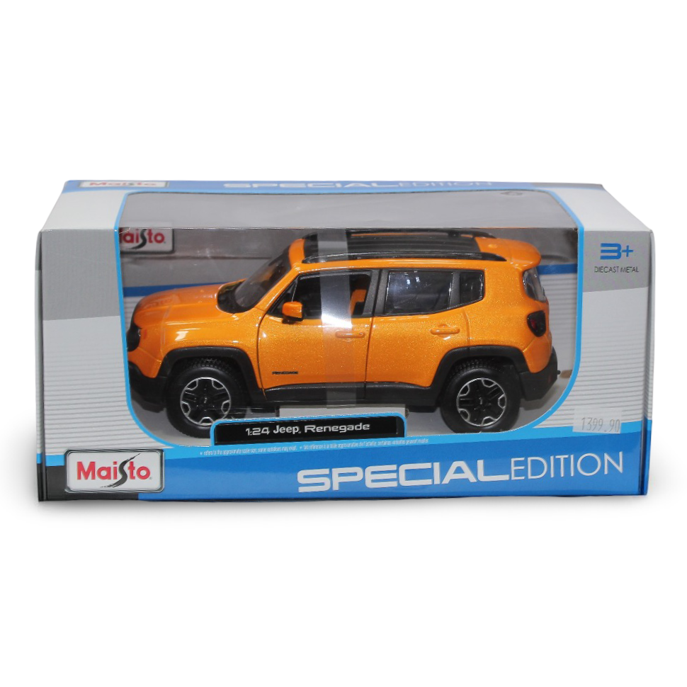 Maisto Special Edition 1:24 Scale Jeep Renegade