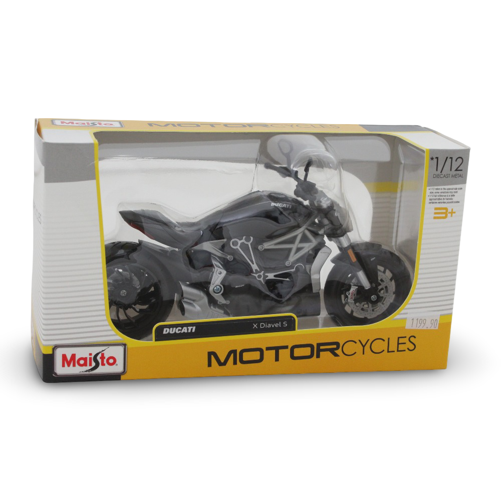 Maisto 1:12 Scale Diecast Ducati X Diavel S Motorcycle