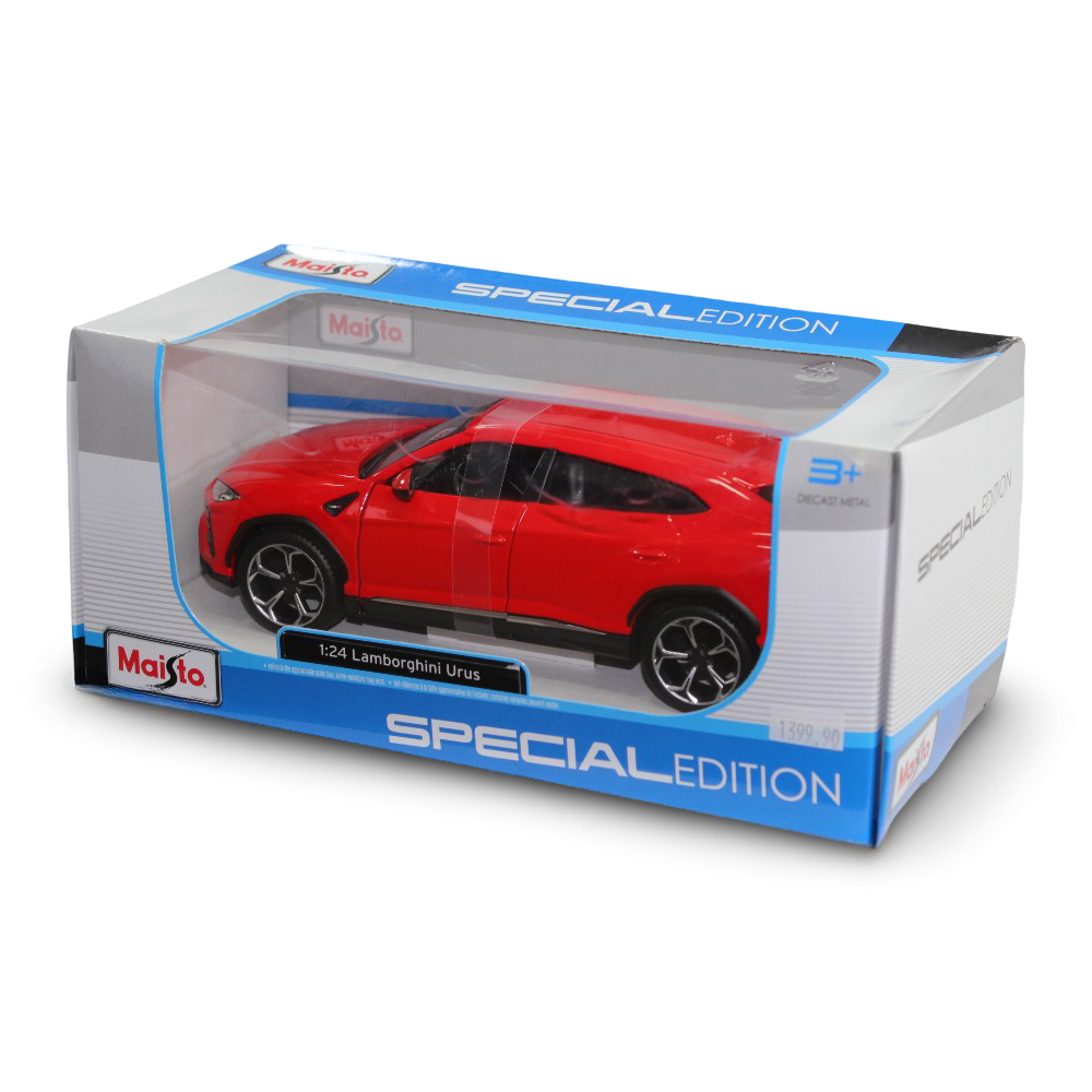 Maisto Special Edition 1:24 Scale Lamborghini Urus in Red