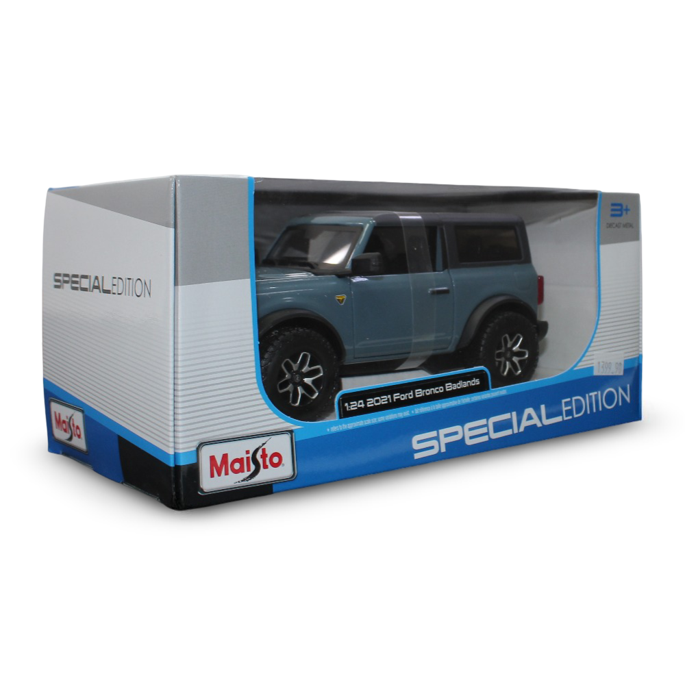 Maisto Special Edition 1:24 Scale 2021 Ford Bronco Badlands