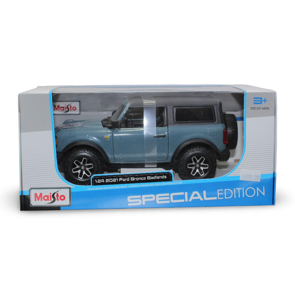 Maisto Special Edition 1:24 Scale 2021 Ford Bronco Badlands