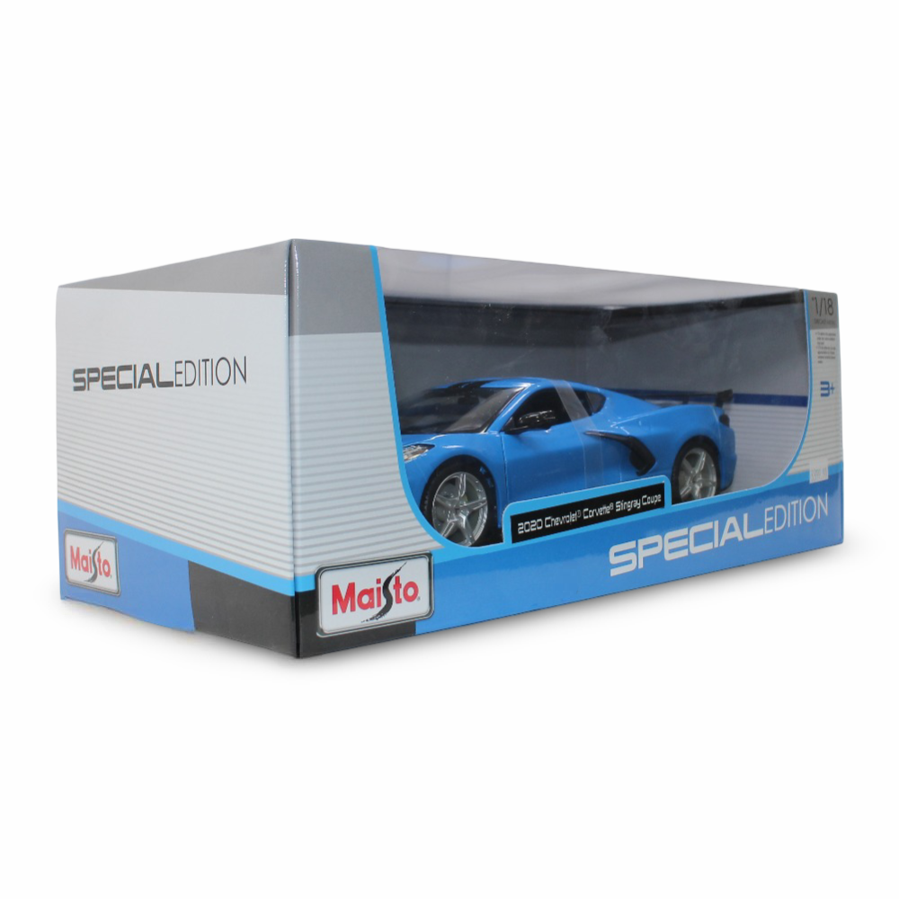 Maisto Special Edition 1:18 Scale 2020 Chevrolet Corvette Stingray Coupe (High Wing)