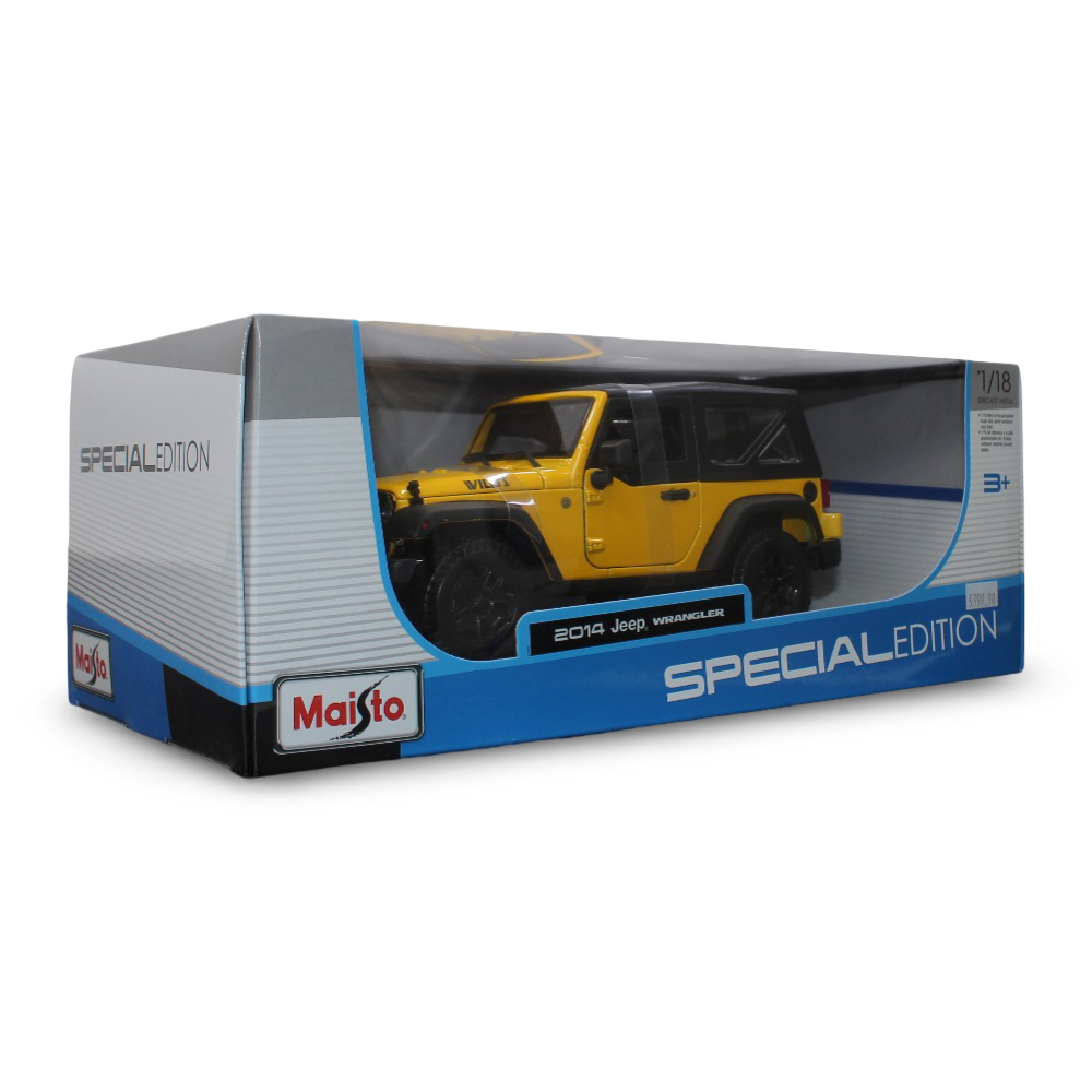 Maisto Special Edition 1:18 Scale 2014 Jeep Wrangler