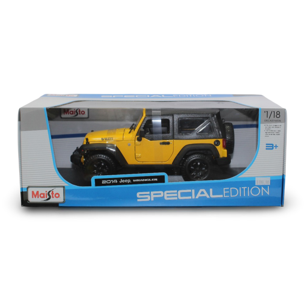 Maisto Special Edition 1:18 Scale 2014 Jeep Wrangler
