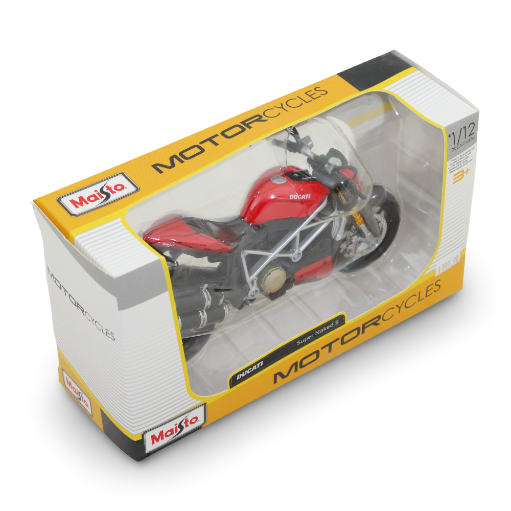 Maisto 1:12 Scale Ducati Super Naked S Motorcycle