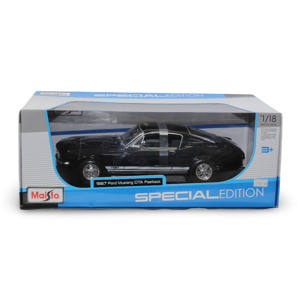 Maisto Special Edition 1:18 Scale 1967 Ford Mustang GTA Fastback