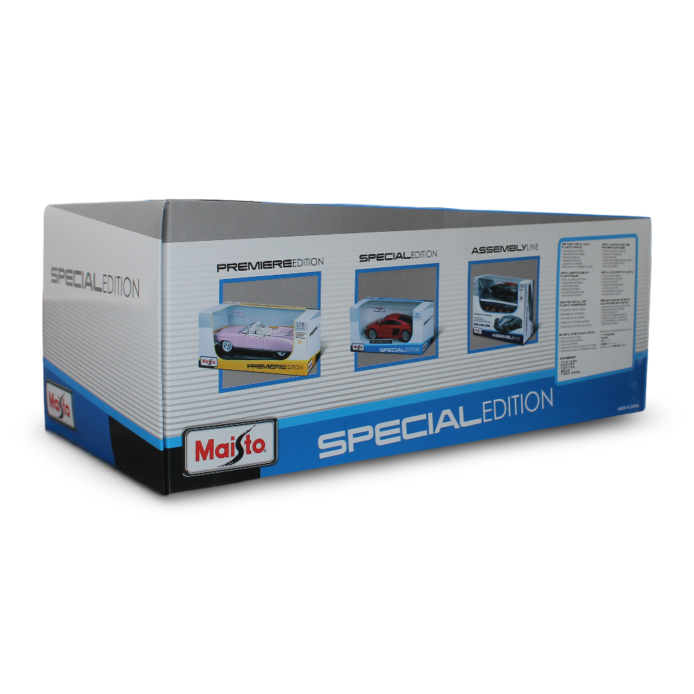 Maisto Special Edition 1:18 Scale 2021 Ford GT Heritage Edition