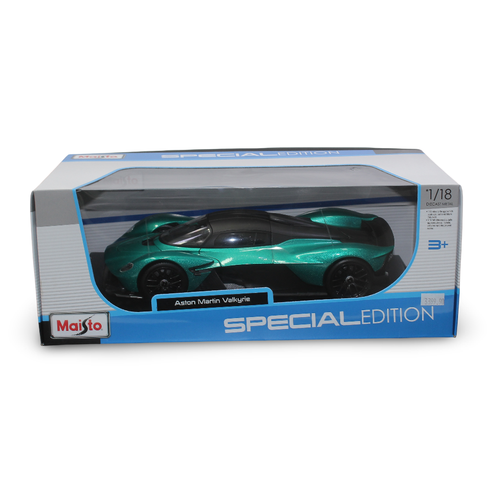 Maisto 2021 Aston Martin Valkyrie Die-Cast Model – 1:18 Scale