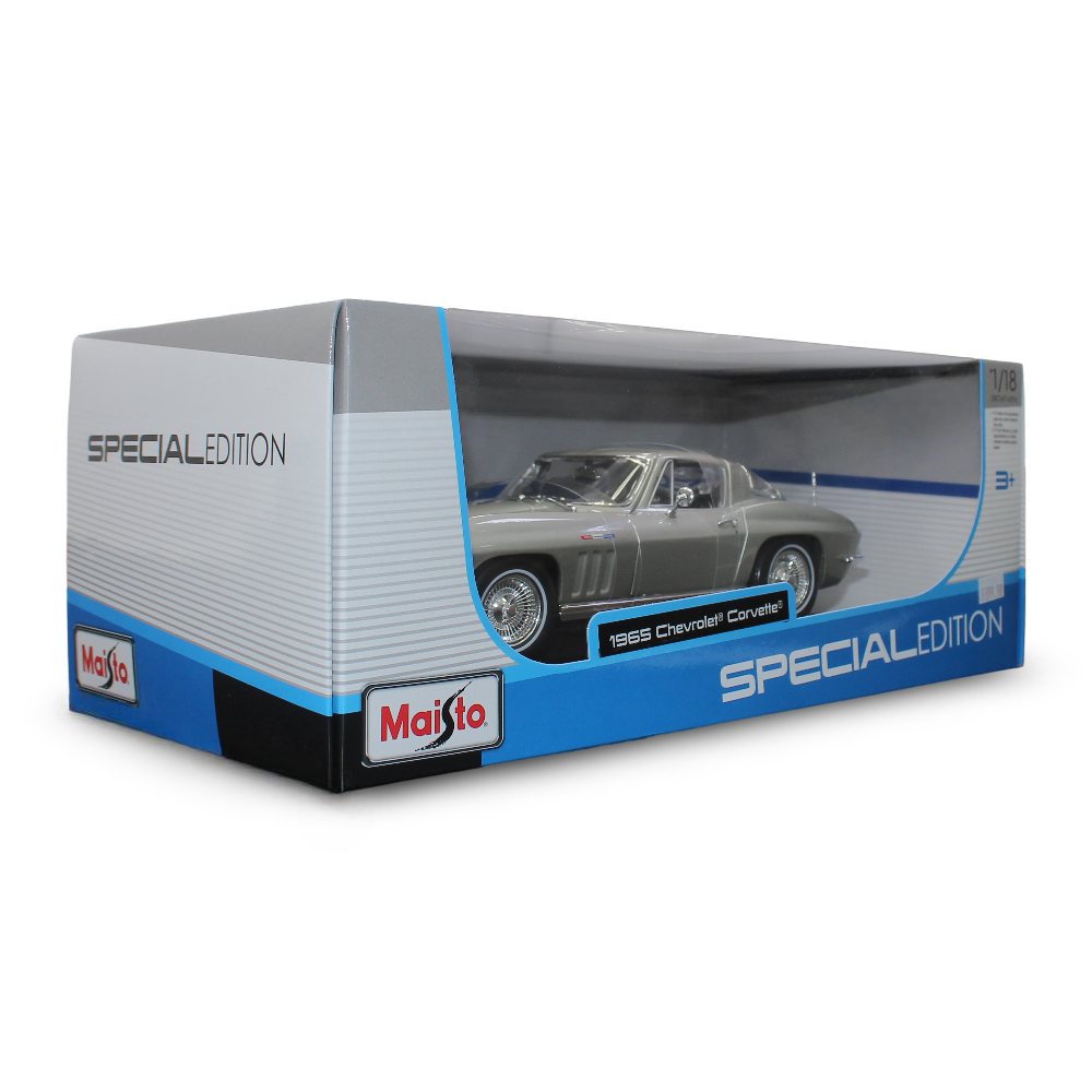 Maisto 1965 Chevrolet Corvette Die-Cast Model – 1:18 Scale