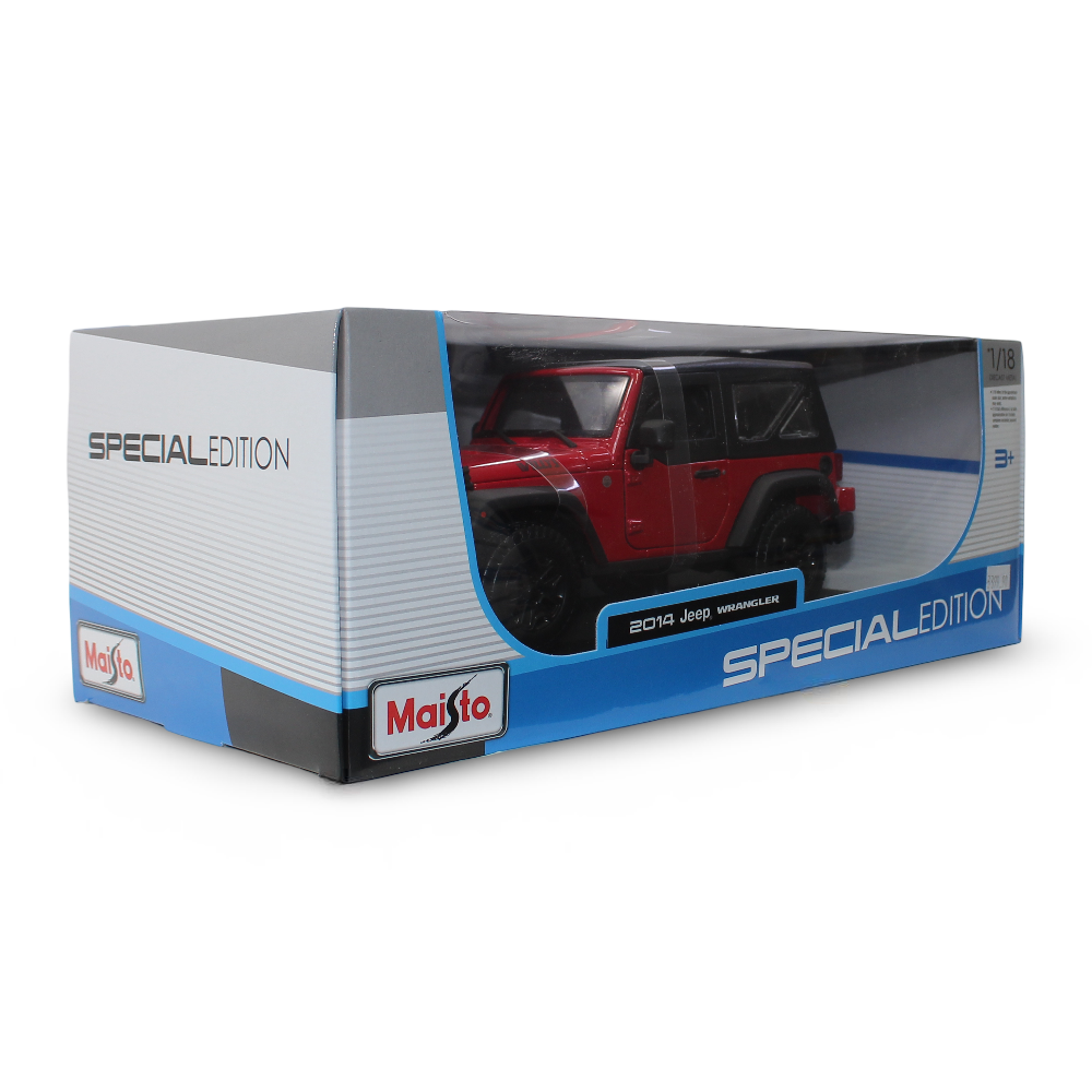 Maisto 2014 Jeep Wrangler Die-Cast Model – 1:18 Scale