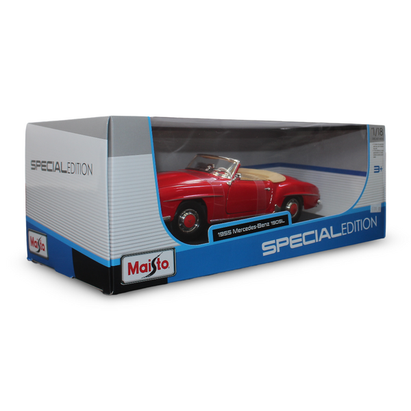 نموذج مايستو 1955 مرسيدس بنز 190SL مصبوب بالقالب – مقياس 1:18