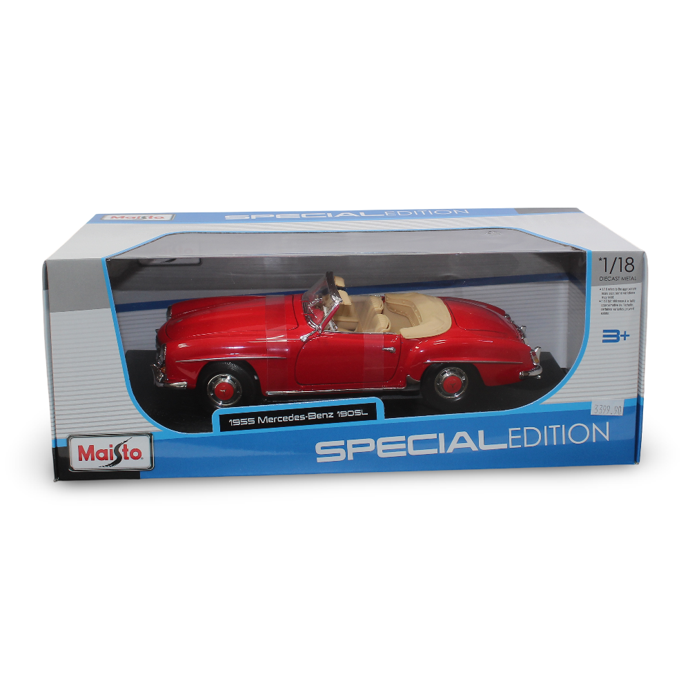 Maisto 1955 Mercedes-Benz 190SL Die-Cast Model – 1:18 Scale