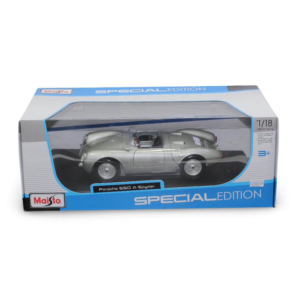 Maisto Porsche 550 A Spyder Die-Cast Model – 1:18 Scale