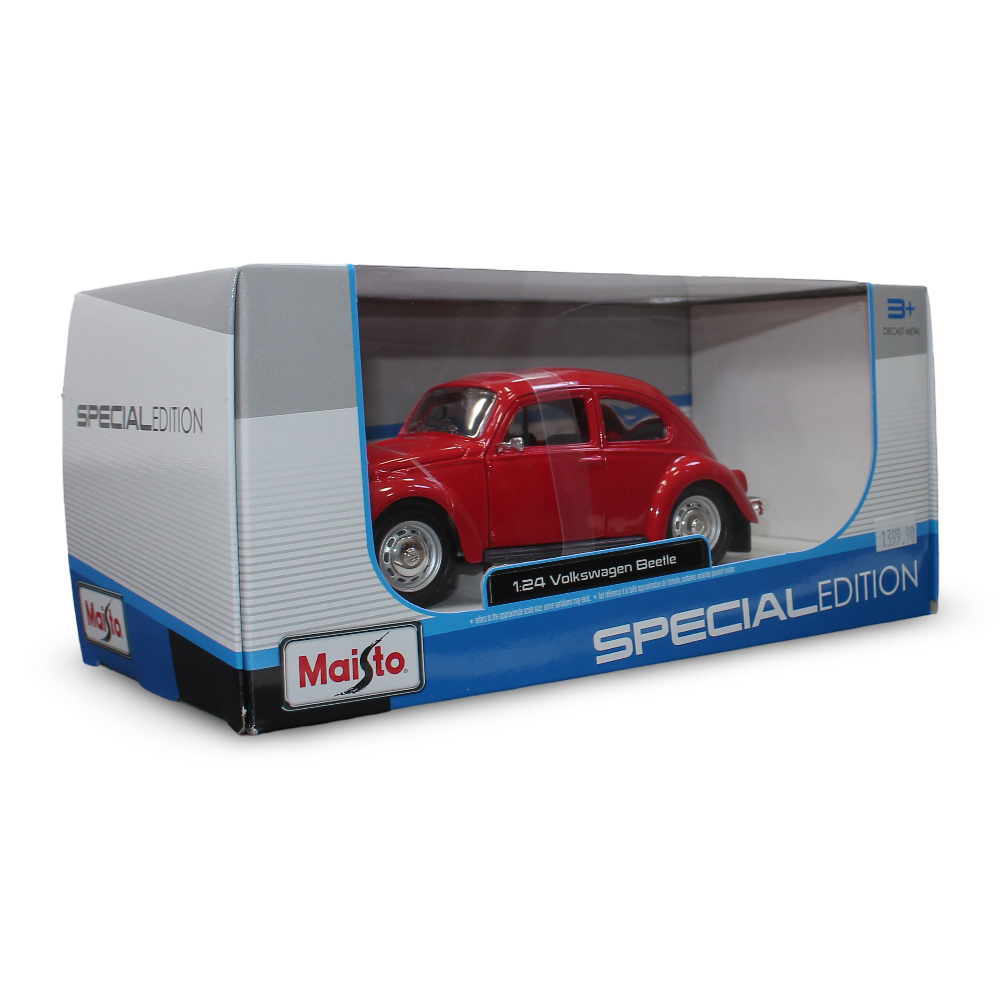 Maisto Volkswagen Beetle Die-Cast Model – 1:24 Scale