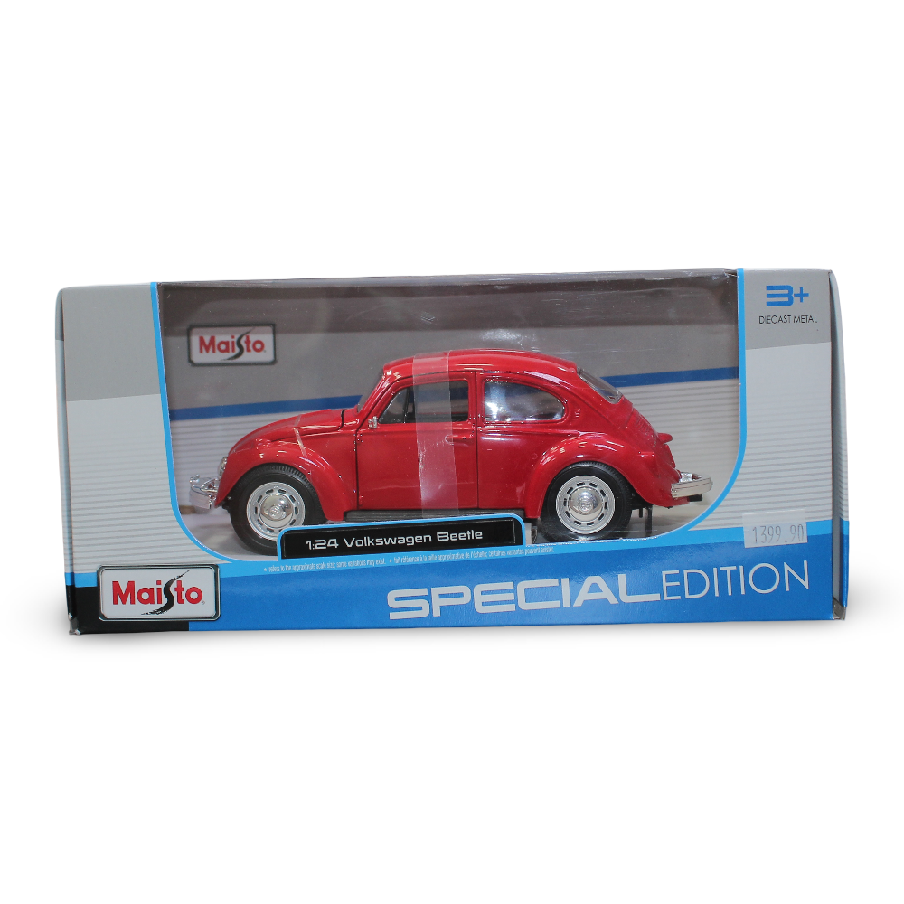 Maisto Volkswagen Beetle Die-Cast Model – 1:24 Scale