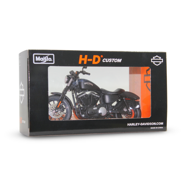 Maisto Harley-Davidson 2014 Sportster Iron 883 Die-Cast Motorcycle 1:12 Scale – Black
