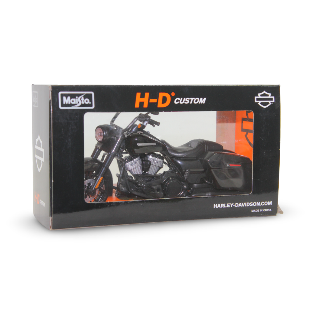 Maisto 1:12 Harley-Davidson Road King Special Die-Cast Motorcycle – Black
