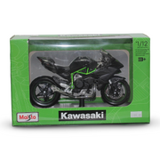 Maisto Kawasaki Ninja H2 R Die-Cast Motorcycle with Stand – 1:12 Scale