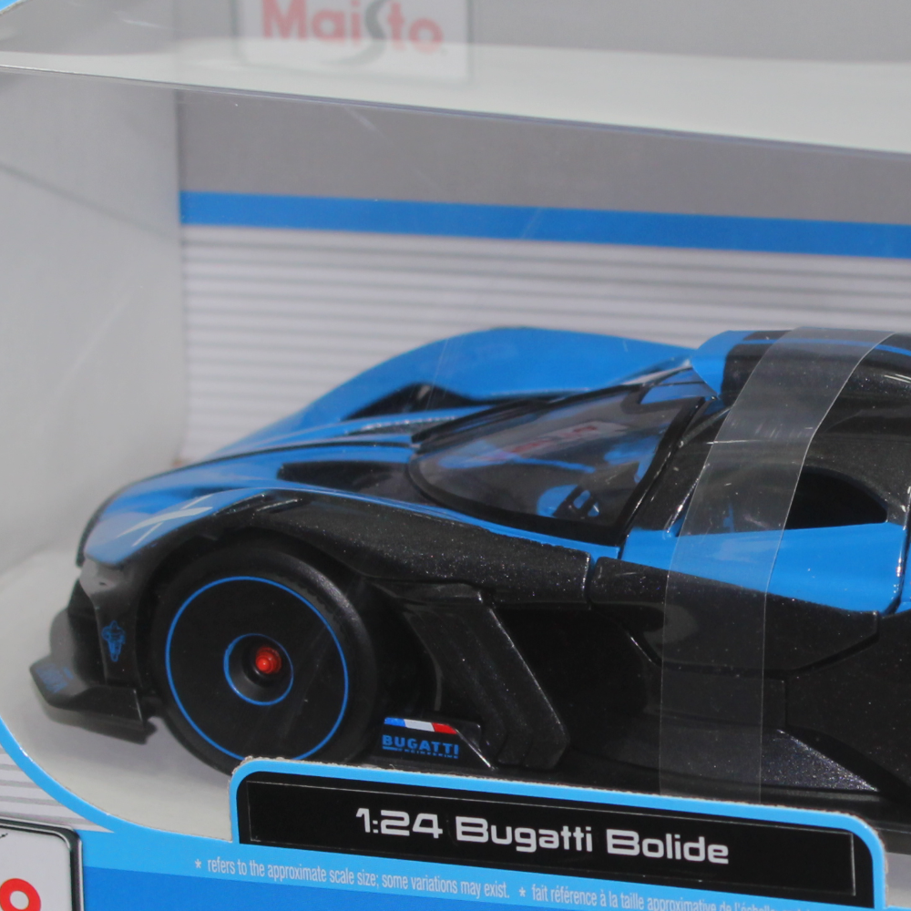 Maisto Bugatti Bolide Die-Cast Model Car – 1:24 Scale