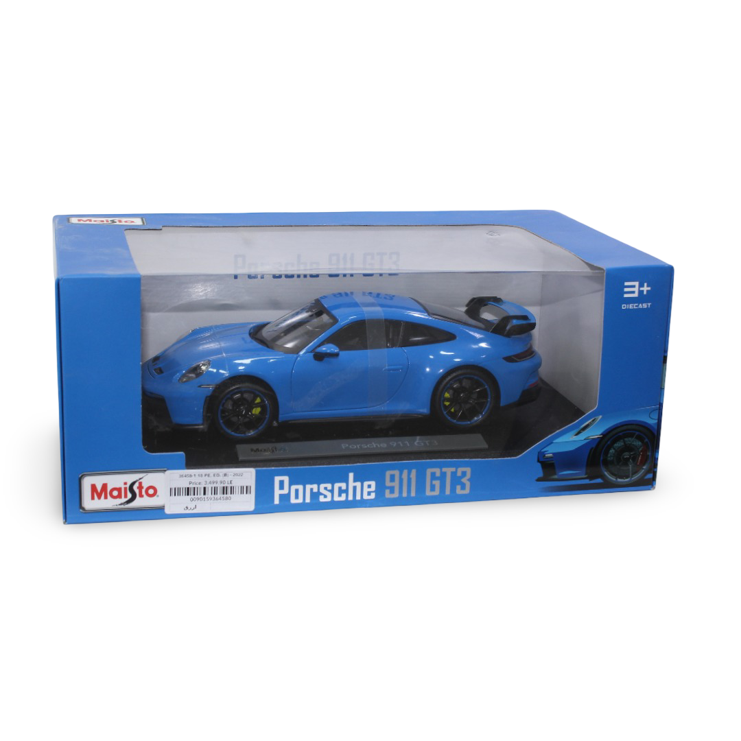 موديل مايستو بورش 911 GT3 المصبوب - مقياس 1:18