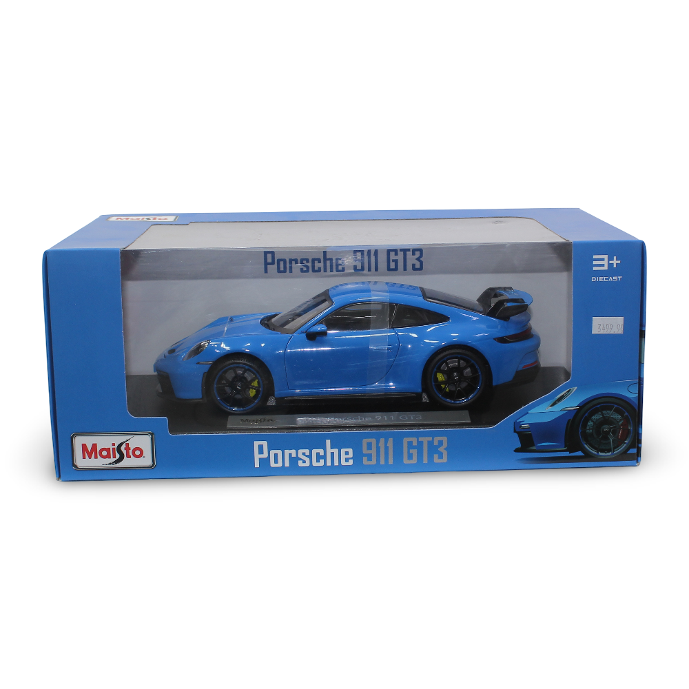 Maisto 2022 Porsche 911 GT3 Die-Cast Model – 1:18 Scale