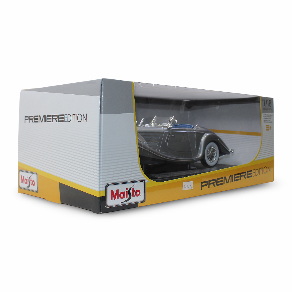 Maisto Mercedes-Benz 500 K Typ Special Roadster Die-Cast Model – 1:18 Scale