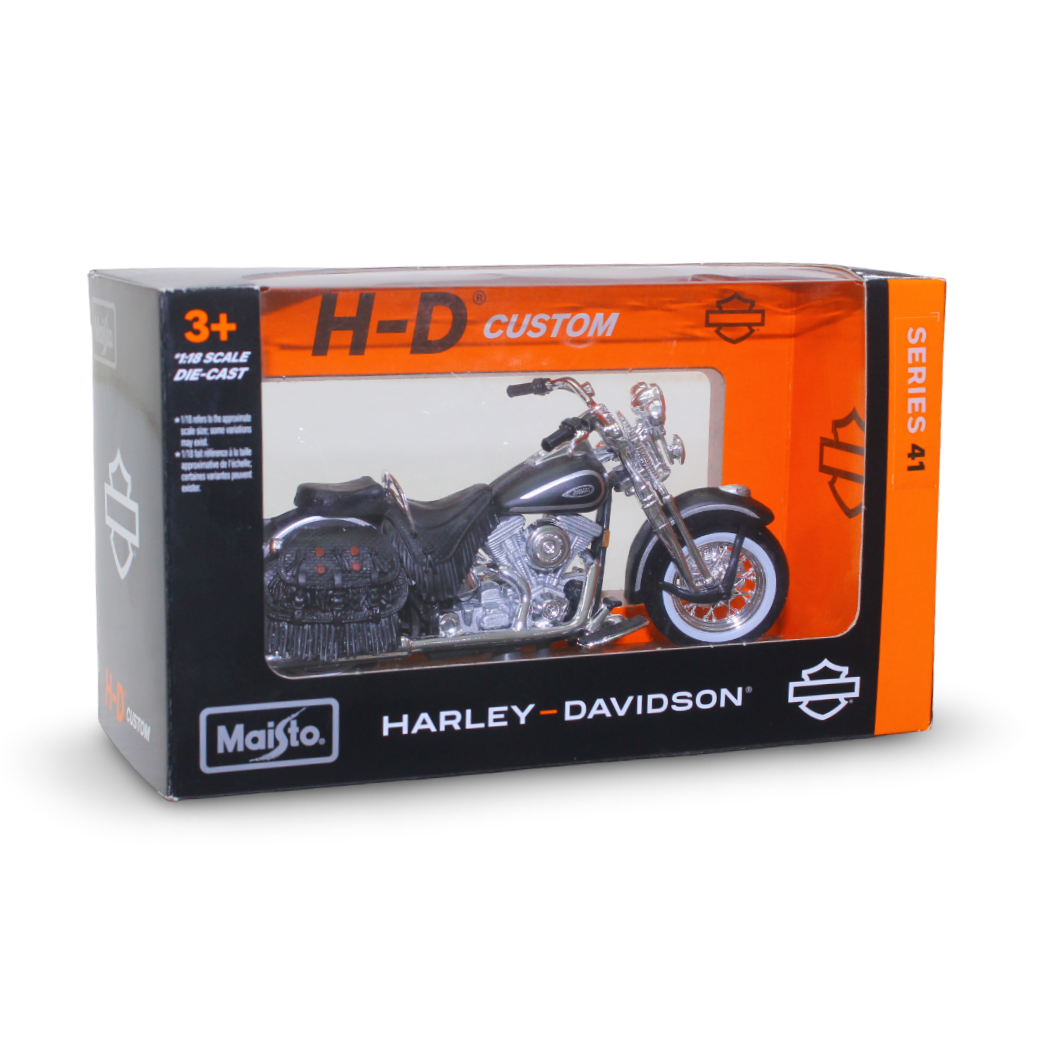 Maisto 1:18 Scale Harley-Davidson 1999 FLSTS Heritage Softail Springer Die-Cast Motorcycle
