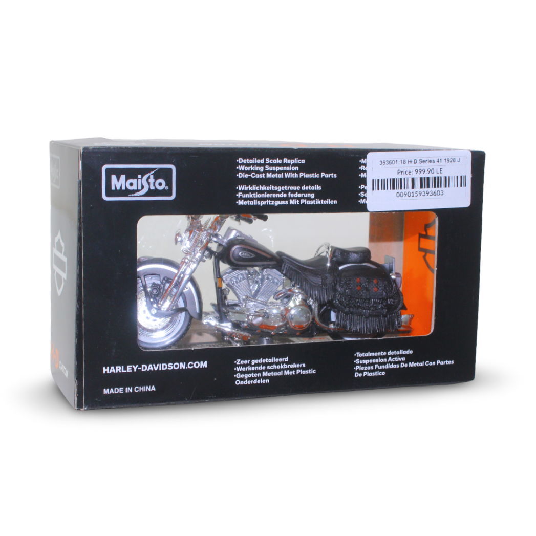 Maisto 1:18 Scale Harley-Davidson 1999 FLSTS Heritage Softail Springer Die-Cast Motorcycle