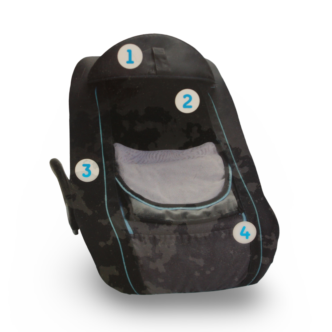 Brica Smart Cover Infant Car-Seat Cover - Baby Essentials