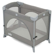 Joie Kubbie Sleep Compact Travel Cot – Foggy Grey