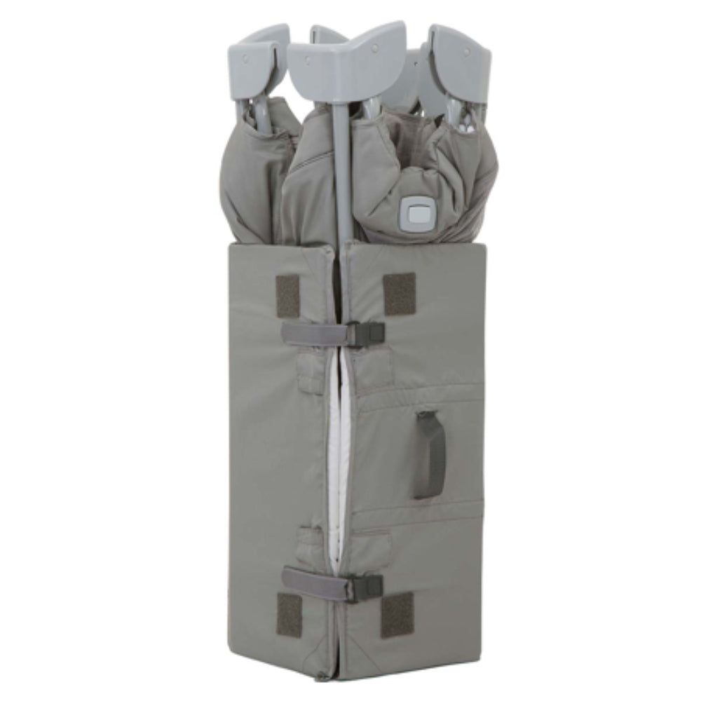 Joie Kubbie Sleep Compact Travel Cot – Foggy Grey