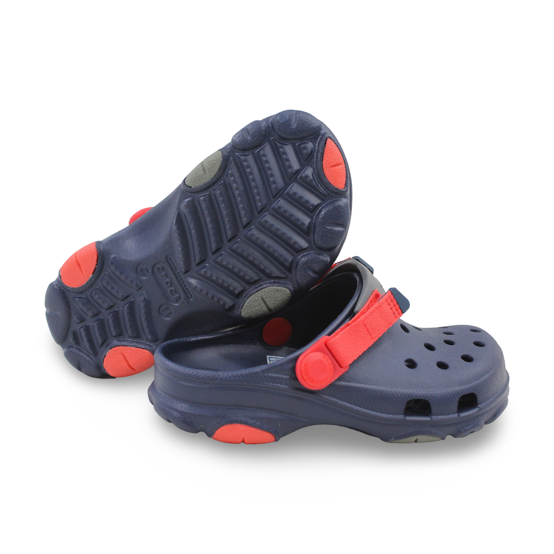 Unisex Rubber Classic Crocs – Navy
