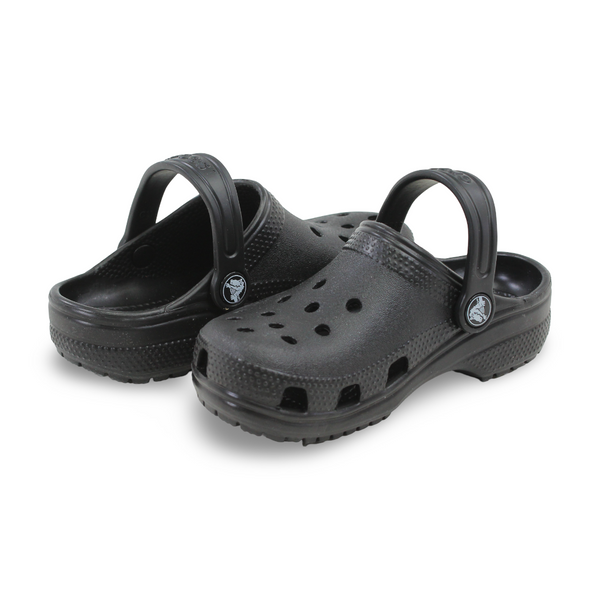 Unisex Rubber Classic Crocs – Black