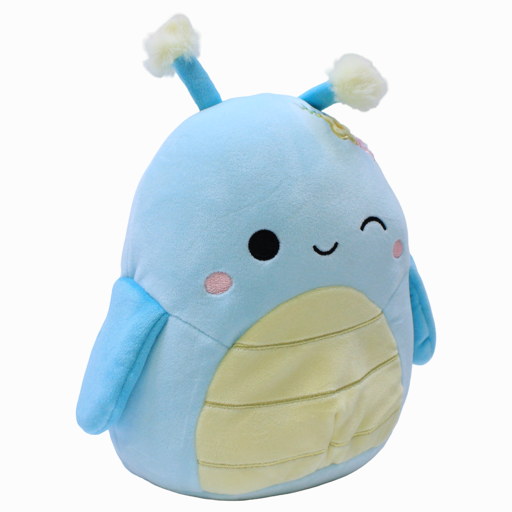 Squishmallows 7.5-Inch Style Squad – Turquoise Grasshopper Giles