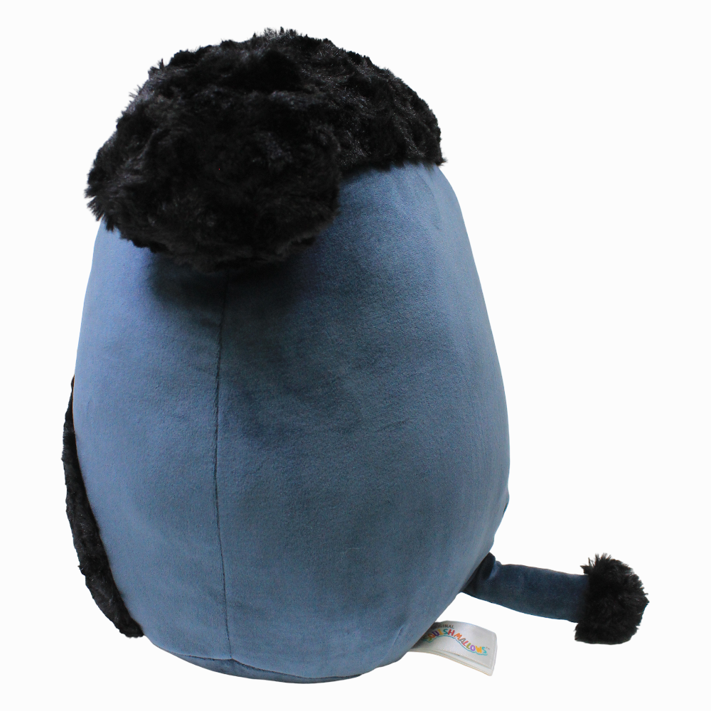 Squishmallows 12-Inch Buddy Squad – Black Fuzzy Poodle Jettward