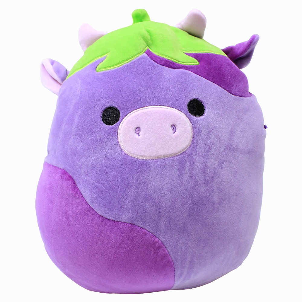 Squishmallows 12-Inch Fusion Squad – Eggplant Cow Frederick