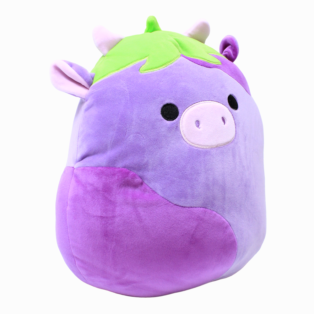 Squishmallows 12-Inch Fusion Squad – Eggplant Cow Frederick