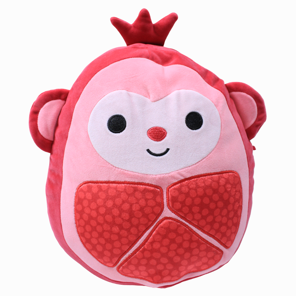 Squishmallows 12-Inch Fusion Squad – Pomegranate Monkey Cardona