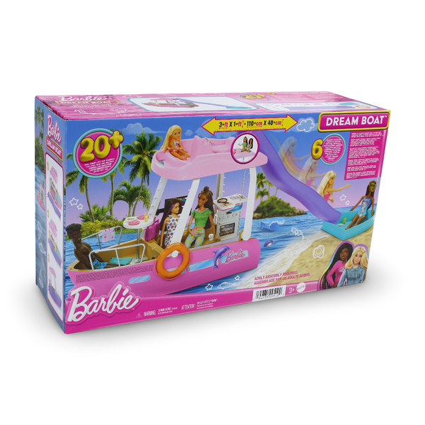مجموعة Mattel Barbie Dream Boat مع الإكسسوارات