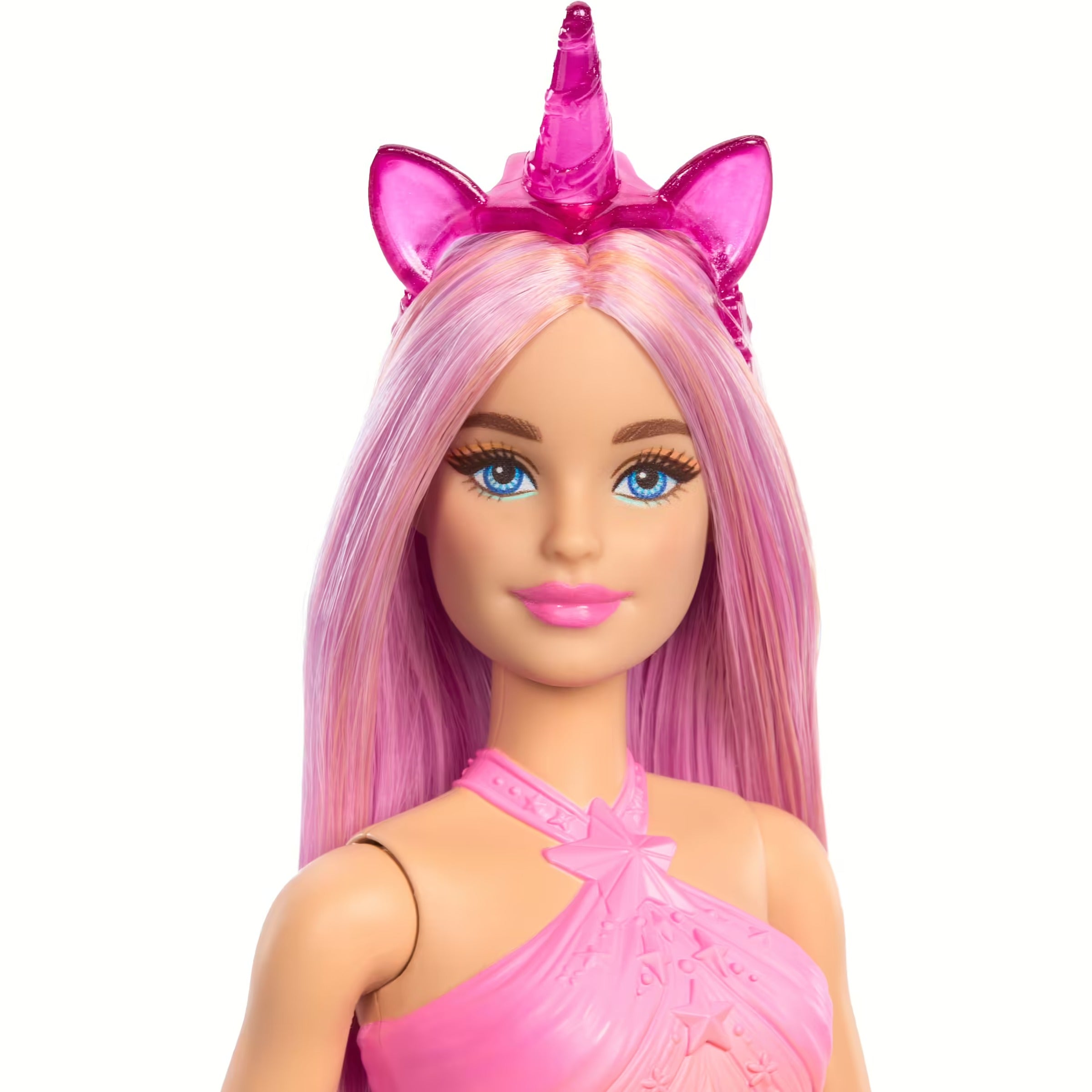 Barbie Unicorn Doll – Pink Hair & Rainbow Outfit