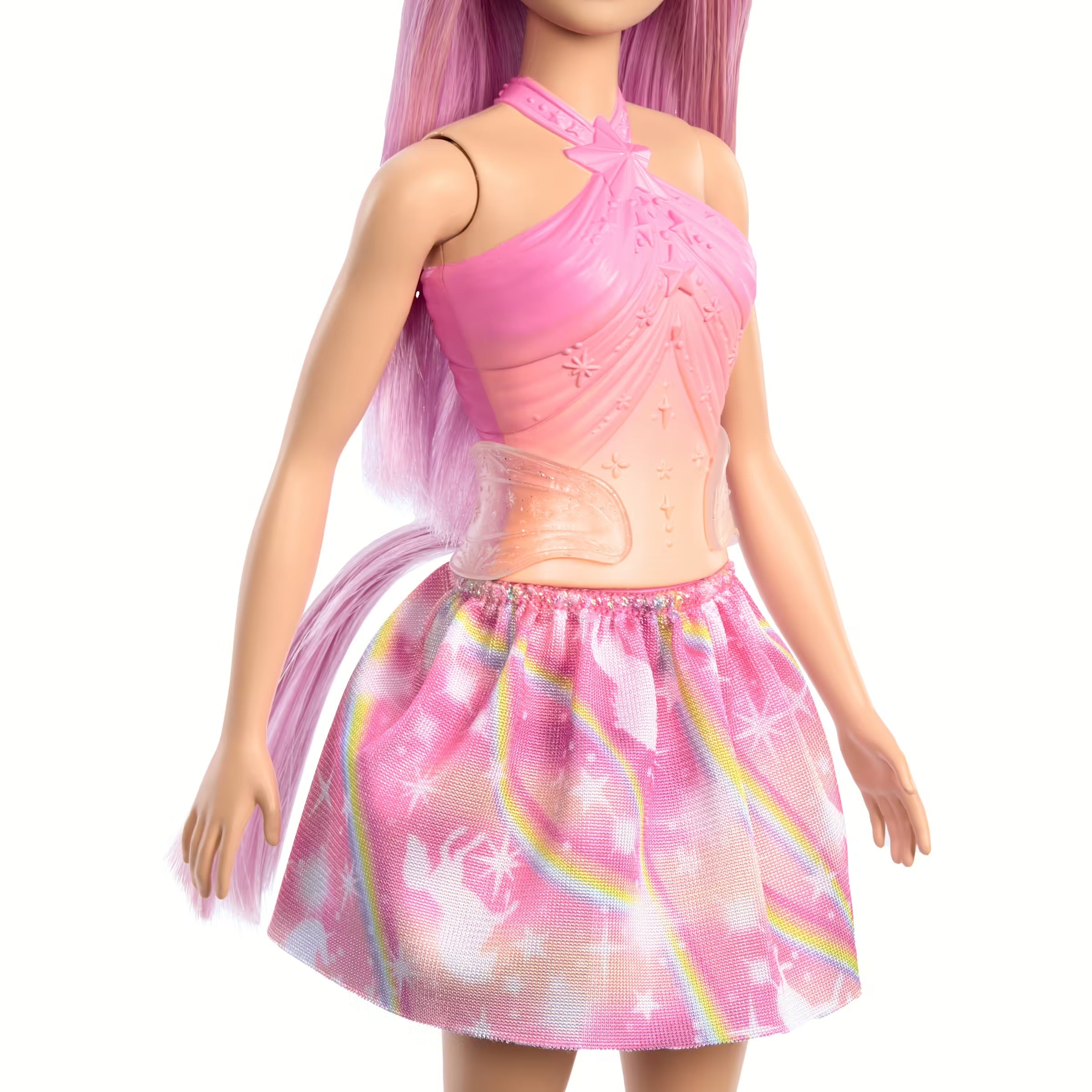 Barbie Unicorn Doll – Pink Hair & Rainbow Outfit