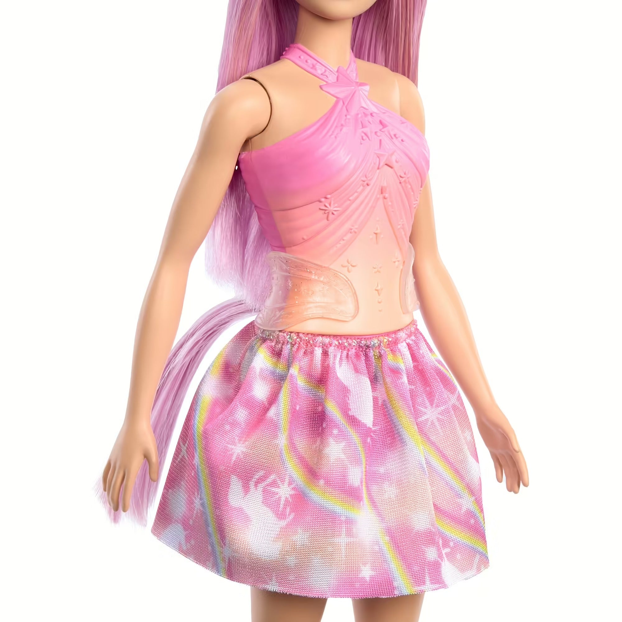 Barbie Unicorn Doll – Pink Hair & Rainbow Outfit