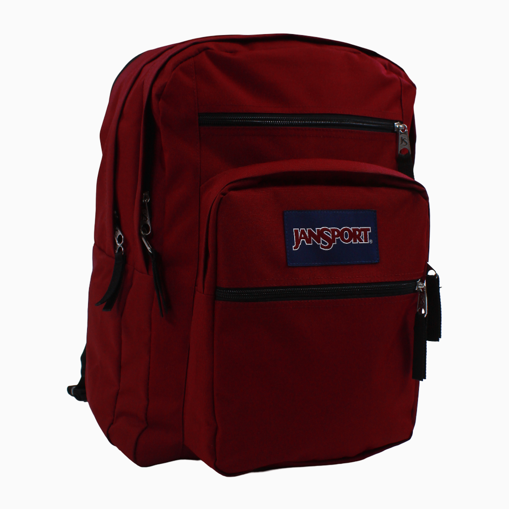 Big Student Backpack - Russet Red