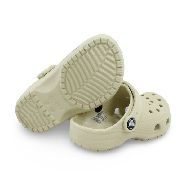 Unisex Rubber Classic Crocs – Beige