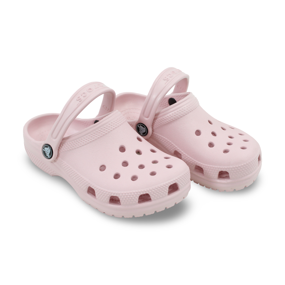 Girls Rubber Classic Crocs – Pink - Clothing